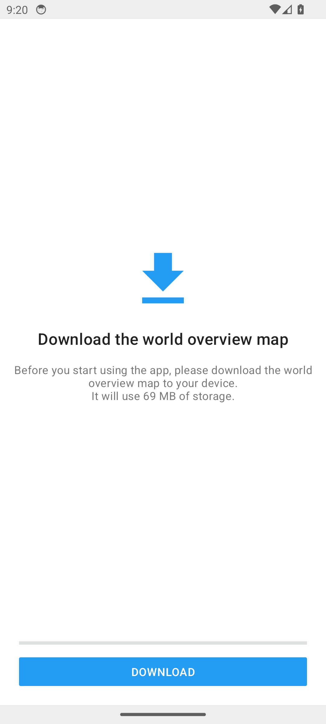 Organic Maps: Controls are too small to tap reliably